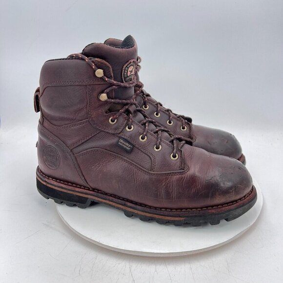 Irish Setter 878 Trailblazer 7" Men Sz 12EE Brown Leather Waterproof Ankle Boot - Picture 4 of 14